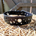 Collier Essentiel, taille XL (44-53 cm) Cuir et Loulous