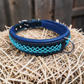 Collier Prestige, taille XL (46-55 cm) Cuir et Loulous