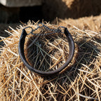 Collier Prestige (semi-étrangleur), taille L (44-62 cm) Cuir et Loulous