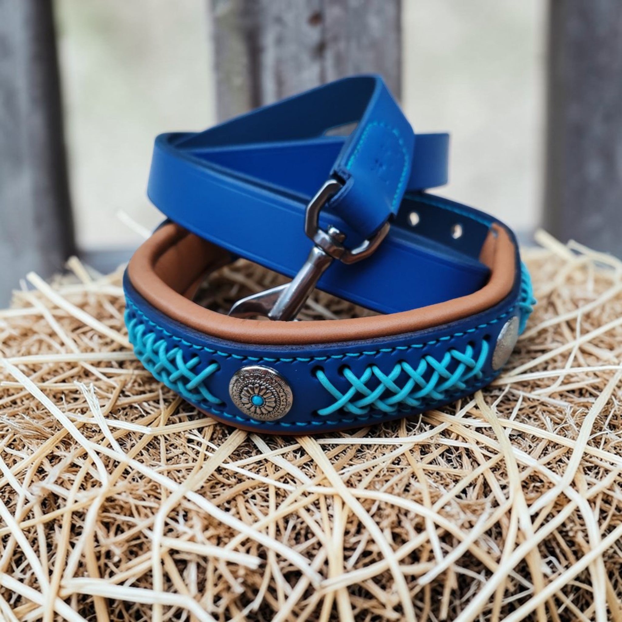 Colliers "Prestige": doublure grand confort Cuir et Loulous