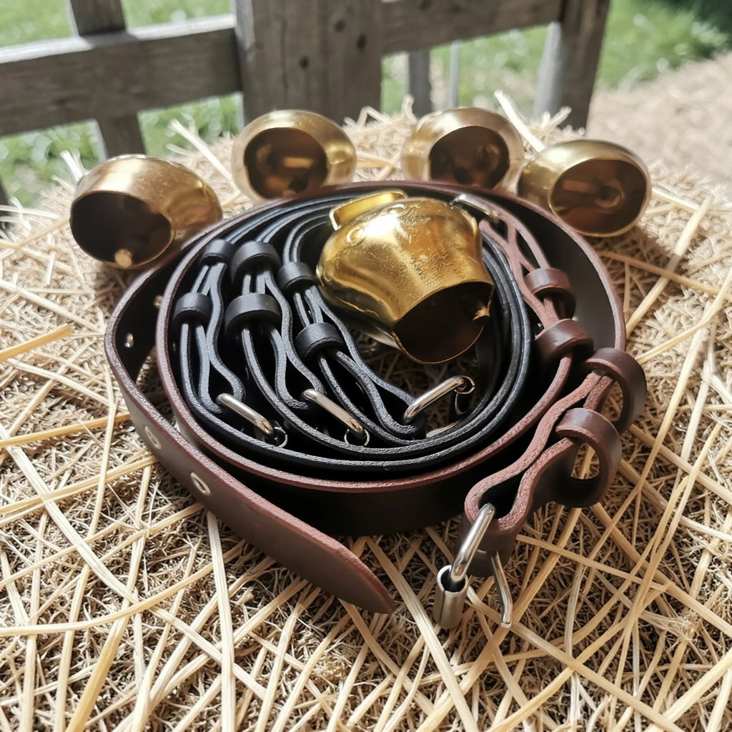 Colliers avec cloche Cuir et Loulous